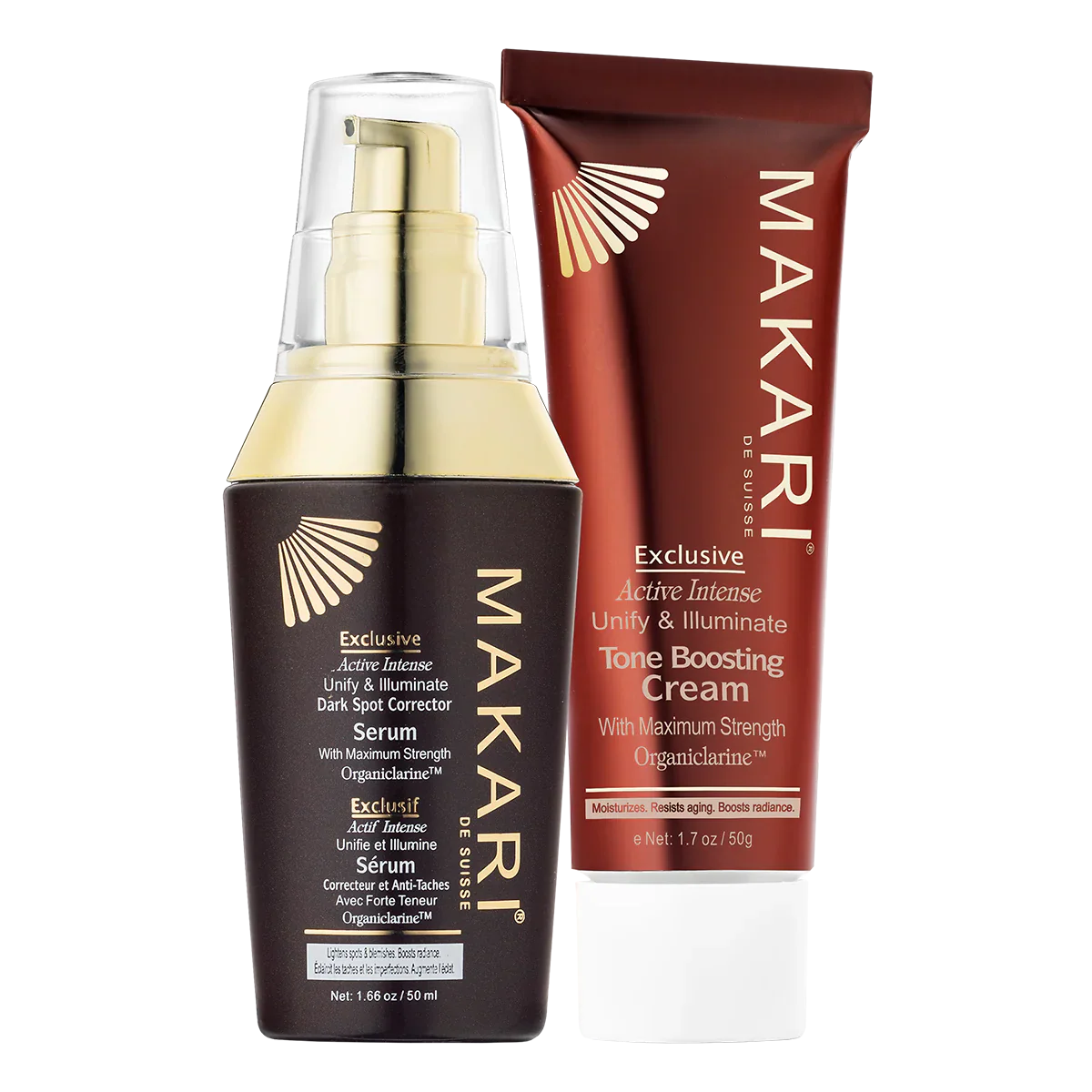 Makari Exclusive Face Cream and Serum Combo