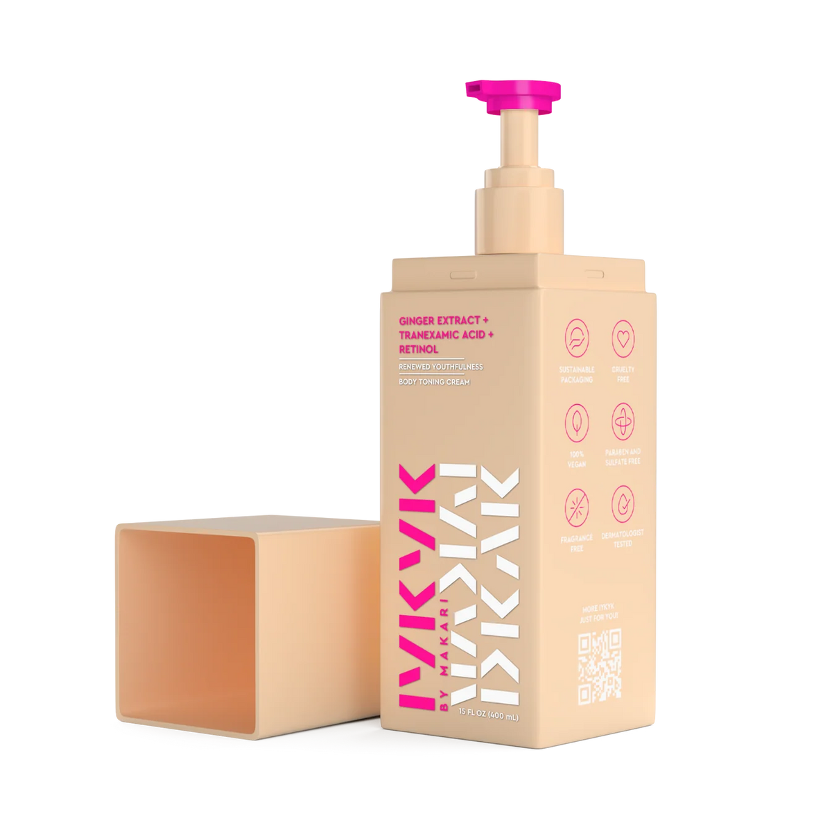 Makari Ginger Extract + Tranexamic Acid + Retinol Body Toning Cream - IYKYK