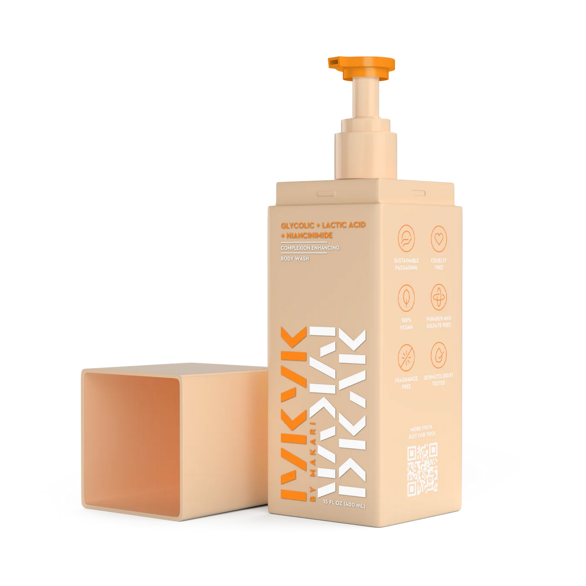 Makari Glycolic + Lactic Acid + Niacinamide Body Wash - IYKYK